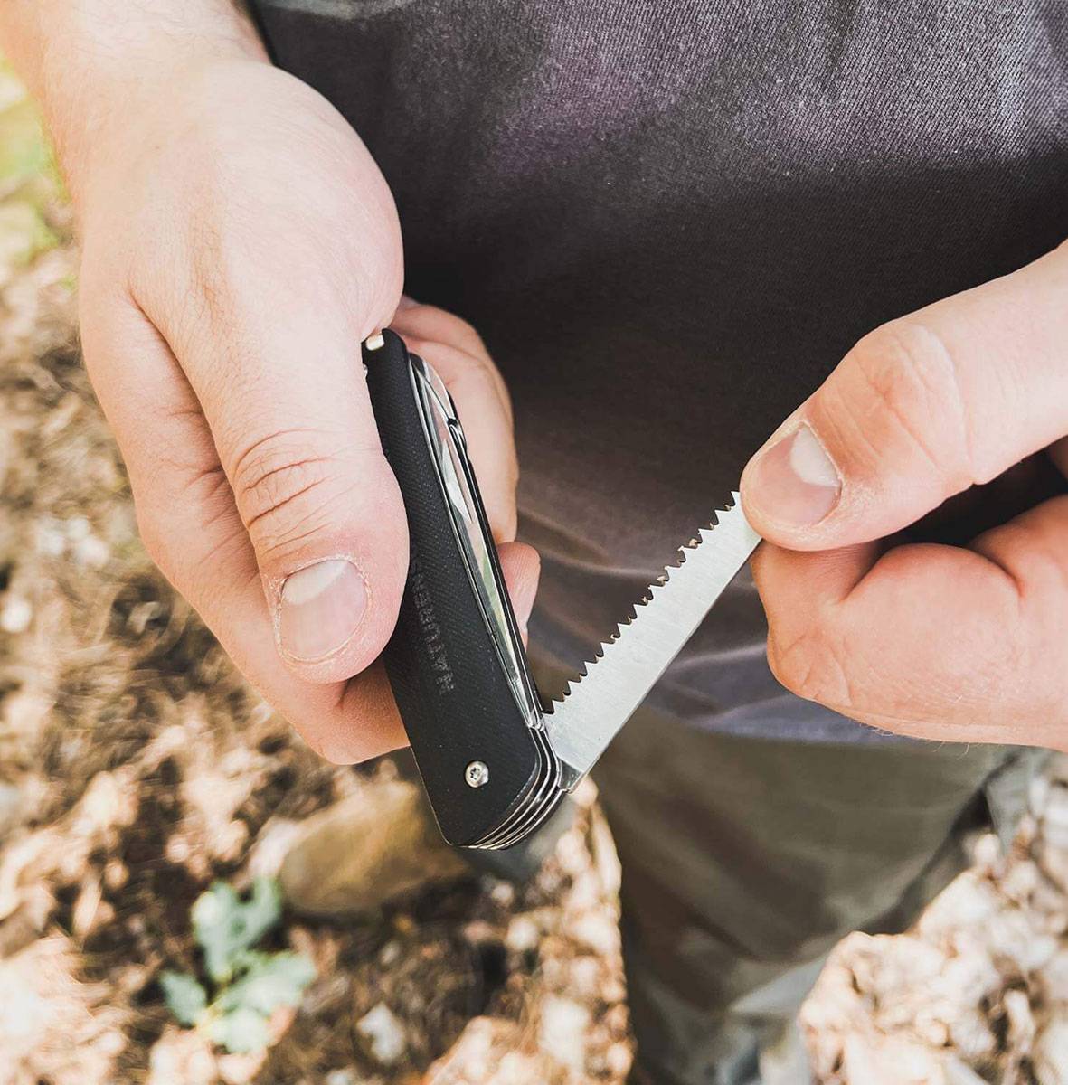 Böker Plus Naturensöhne MK. II Taschenmesser - Schwarz