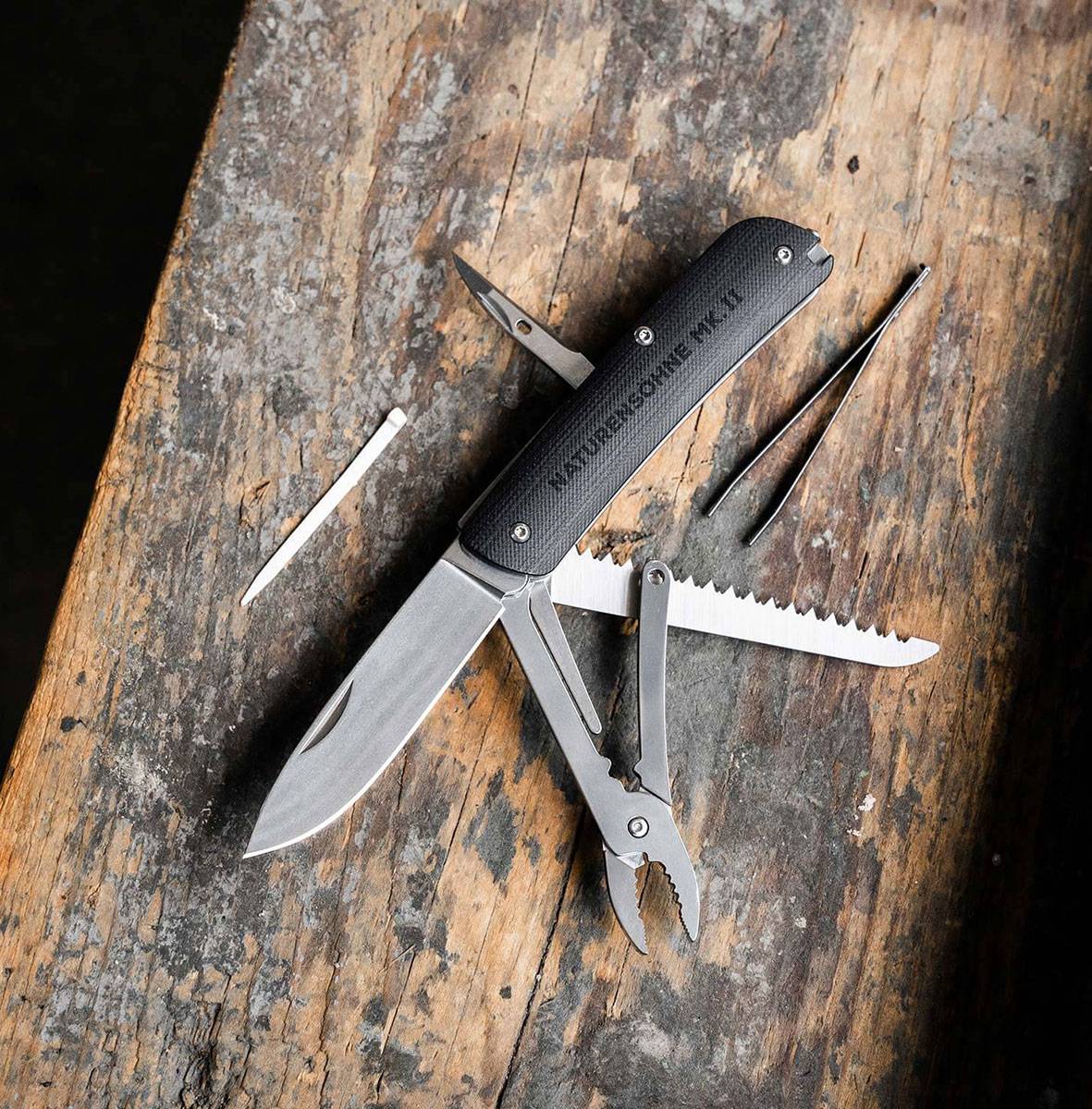 Böker Plus Naturensöhne MK. II Taschenmesser - Schwarz