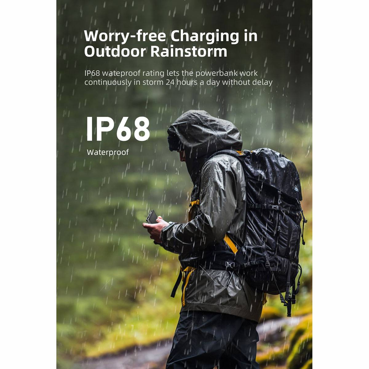 Klarus K5 Carbon Powerbank 10.000mAh - Carbonschwarz