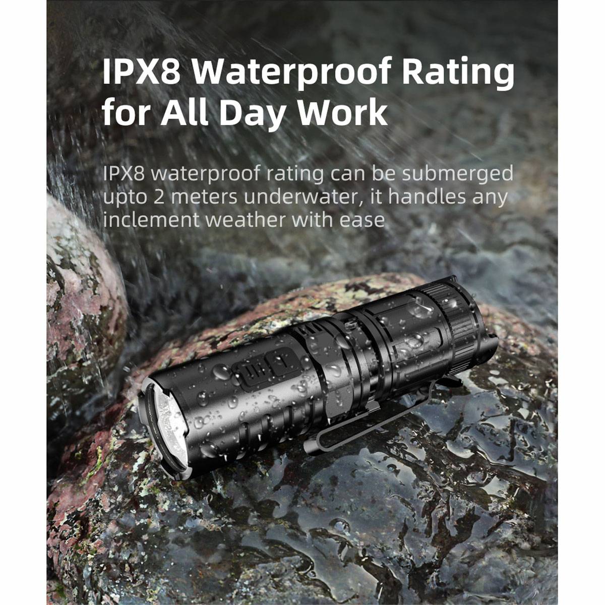 Klarus XT1C Pro LED Taschenlampe 1000 Lumen