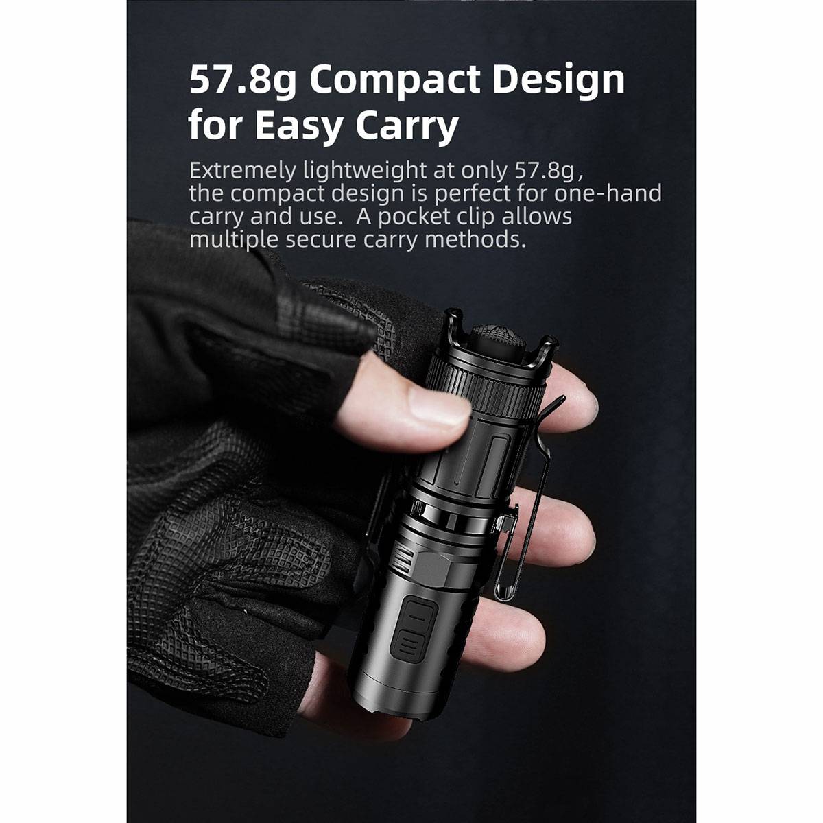 Klarus XT1C Pro LED Taschenlampe 1000 Lumen