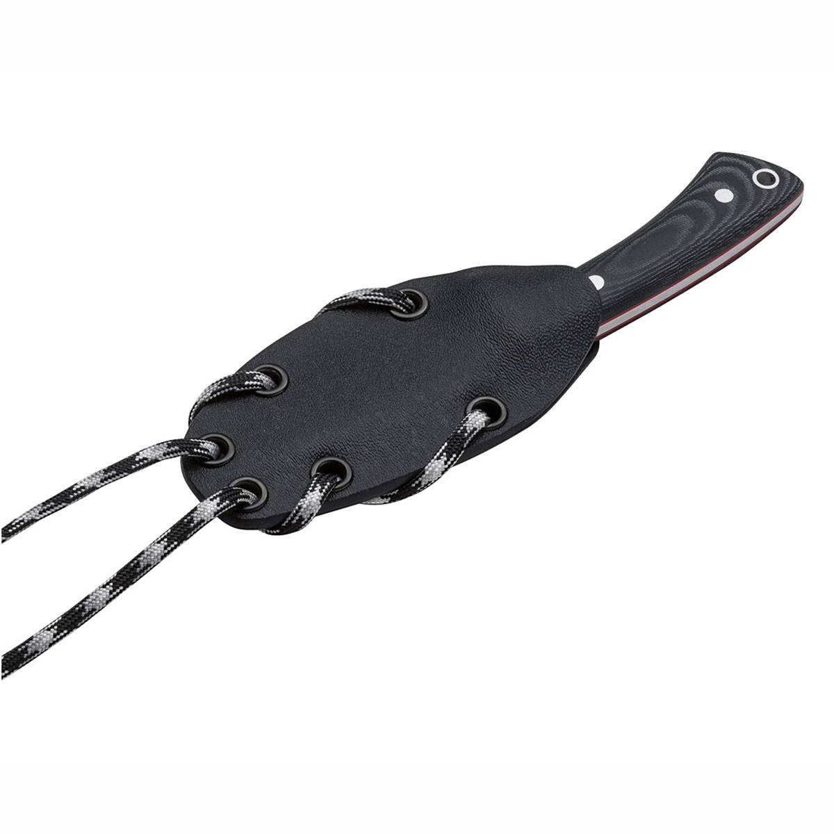 Muela Peccary Black - feststehendes Messer