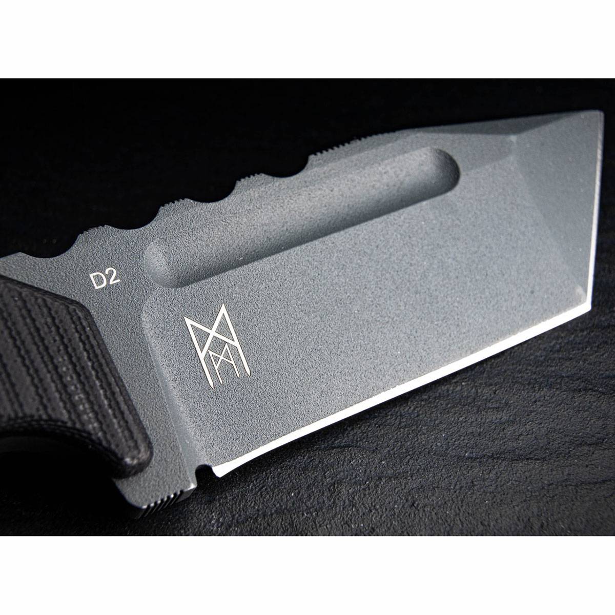 Böker Plus Little Dvalin Tanto Fahrtenmesser - Schwarz