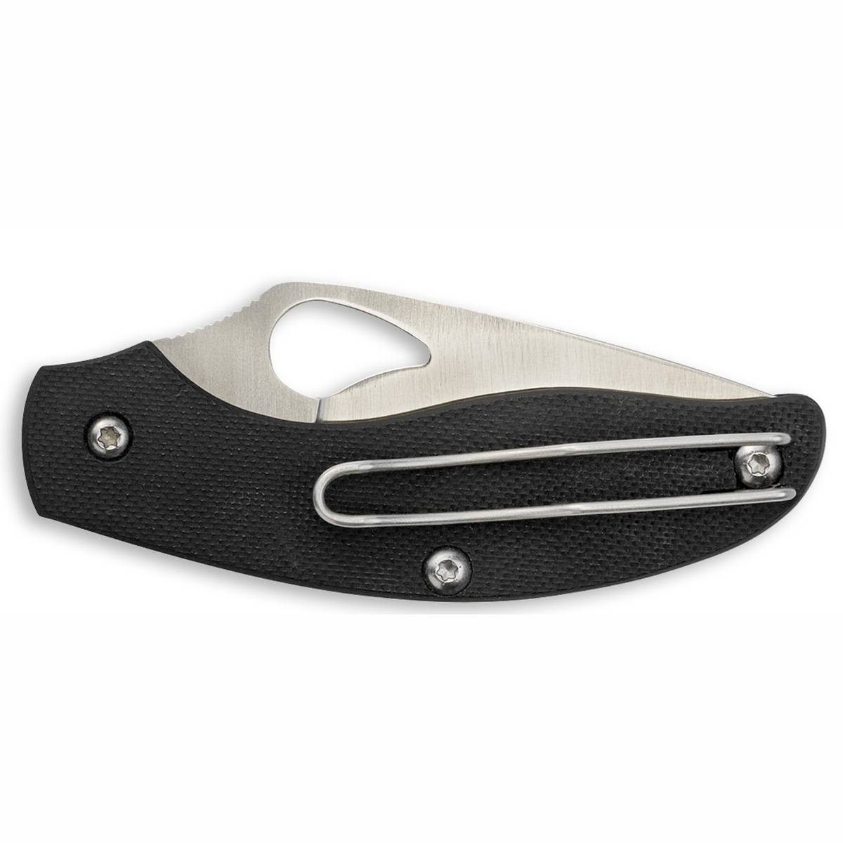 Spyderco Byrd Tern Taschenmesser - Schwarz