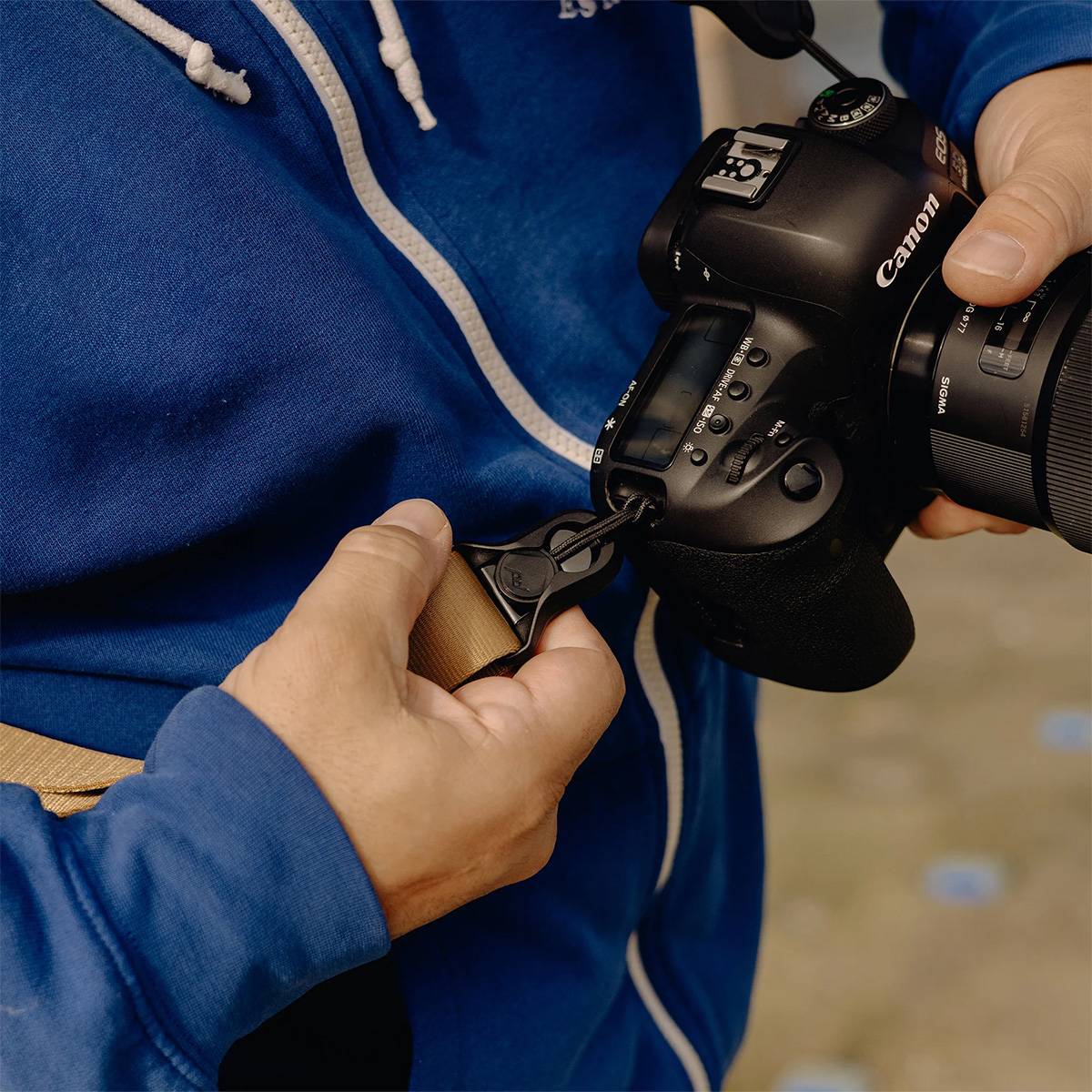 Peak Design Slide Lite Coyote (Beige) - Kameragurt