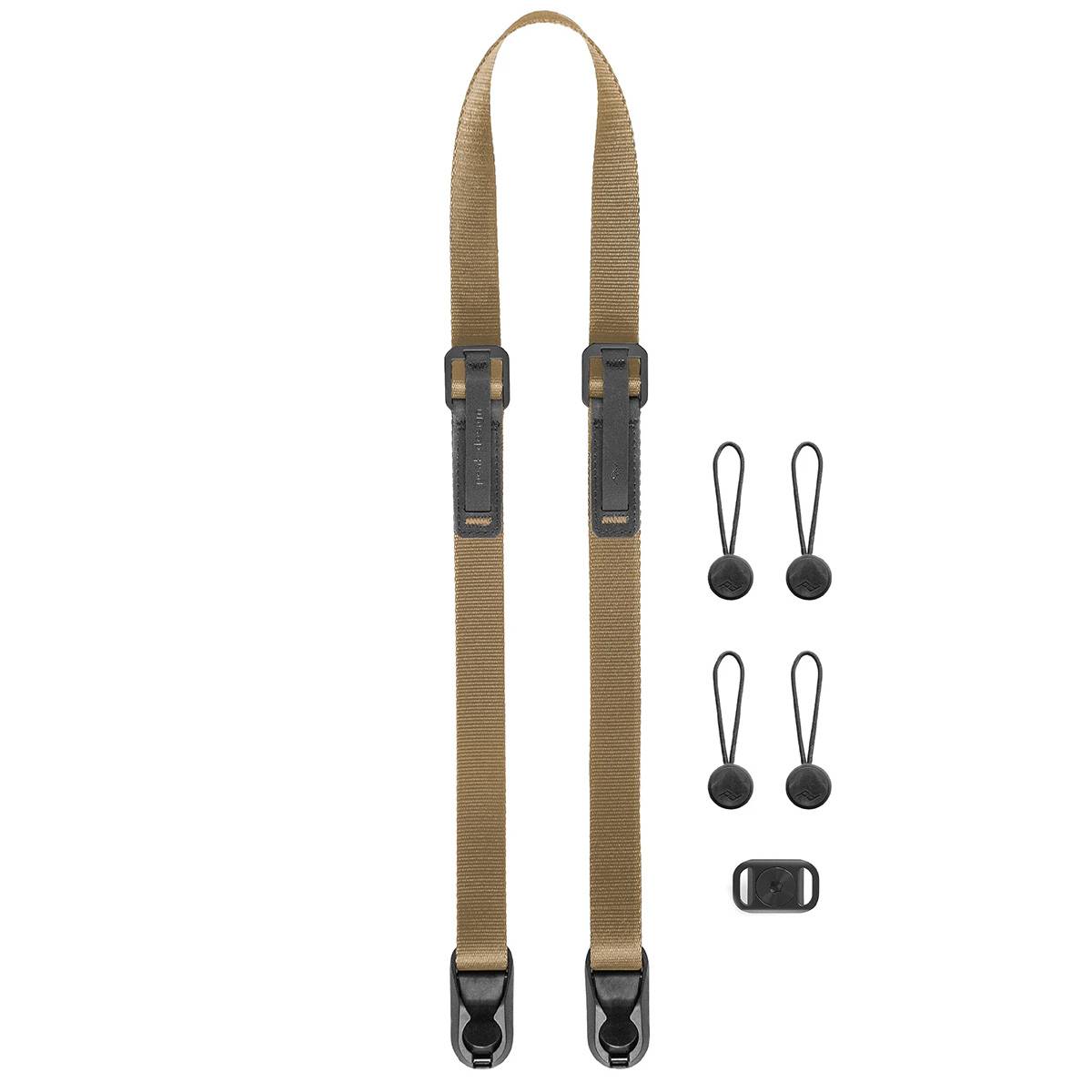 Peak Design Leash Coyote (Beige)-4in1-Kameragurt für kleine SLR- und Systemkameras