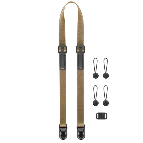 Peak Design Leash Coyote (Beige)-4in1-Kameragurt für kleine SLR- und Systemkameras Peak Design Leash Coyote (Beige)-4in1-Kameragurt für kleine SLR- und Systemkameras