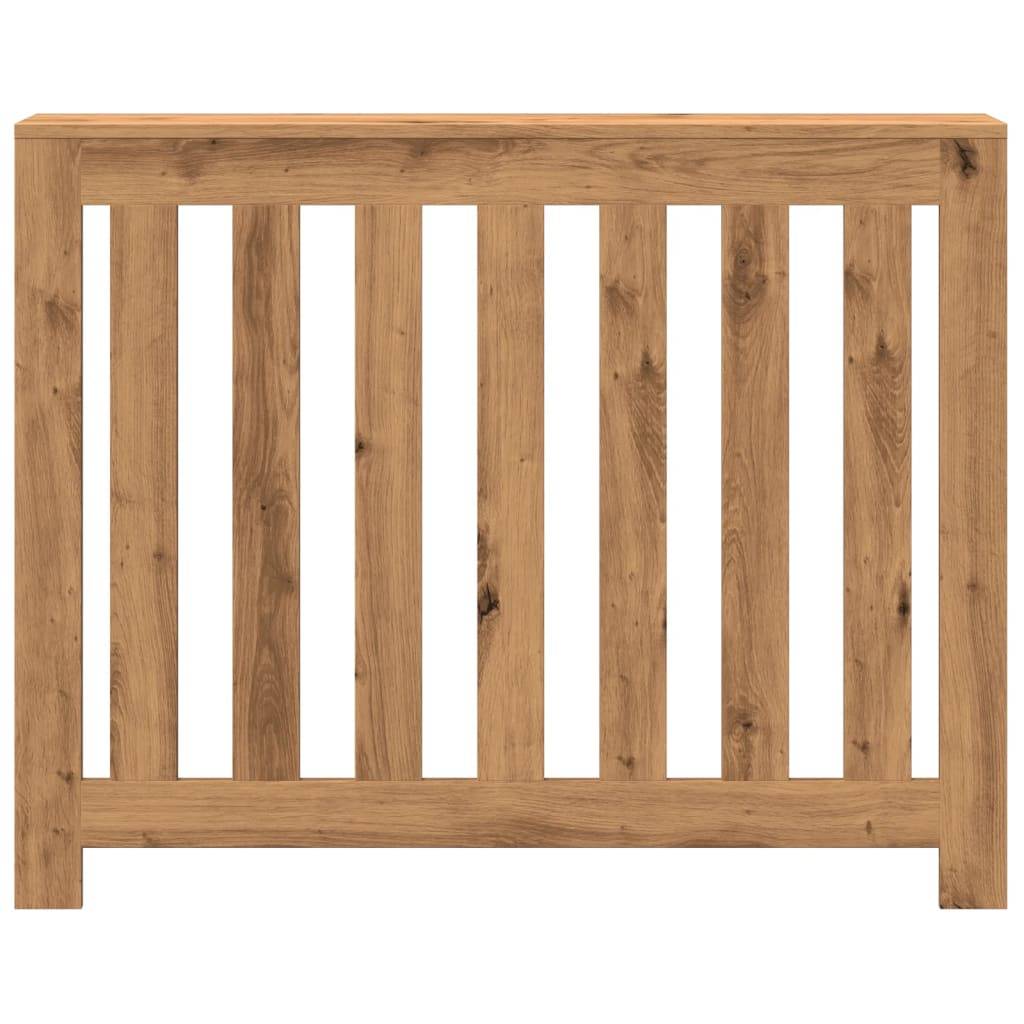 vidaXL Heizkörperverkleidung Artisan-Eiche 104x20x82 cm Holzwerkstoff