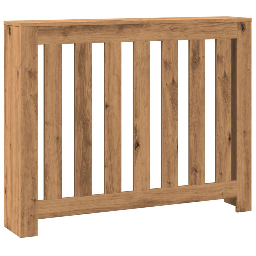 vidaXL Heizkörperverkleidung Artisan-Eiche 104x20x82 cm Holzwerkstoff