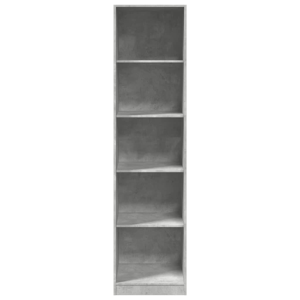 vidaXL Kleiderschrank Betongrau 50x50x200 cm Holzwerkstoff