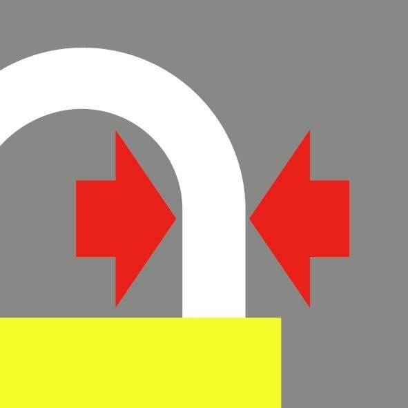 Burg-W Zahlen-Vorhangschloss 80 20 M SB