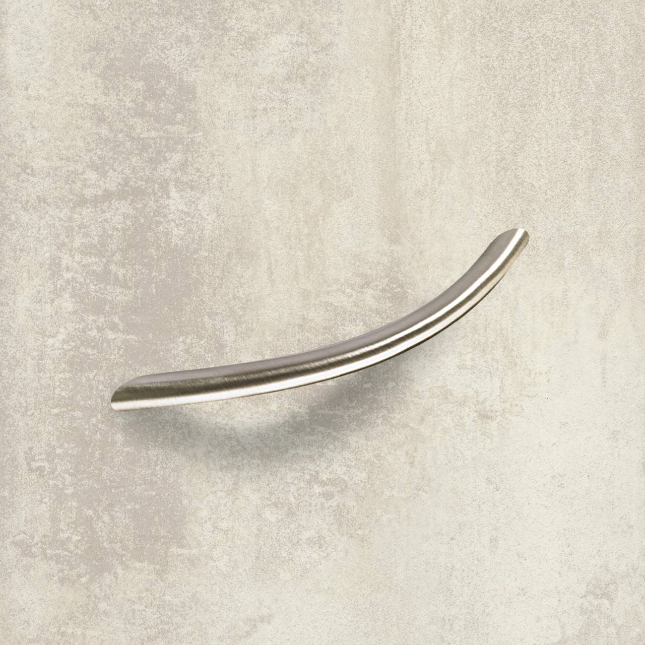 Griff Nicia,  192, L 221 mm, H 32 mm, ø 10 mm Edelstahl Optik geb.