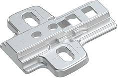 Adapterplatte für Paralleladapter, D = 1,5 mm, mit vorm. Euroschrauben