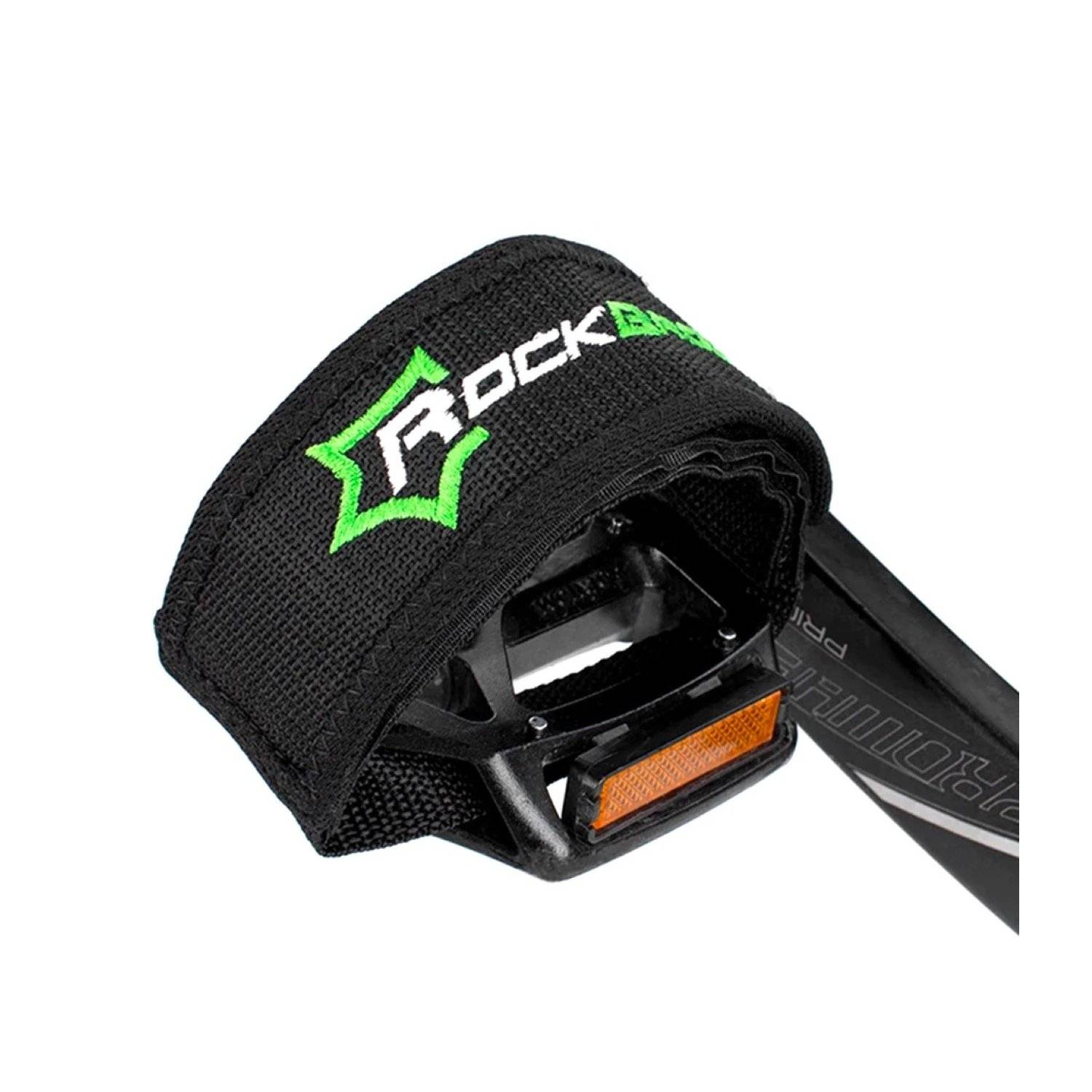 Rockbros Fahrradpedalriemen in Schwarz Fahrradpedal Sport Pedalriemen Fahrrad