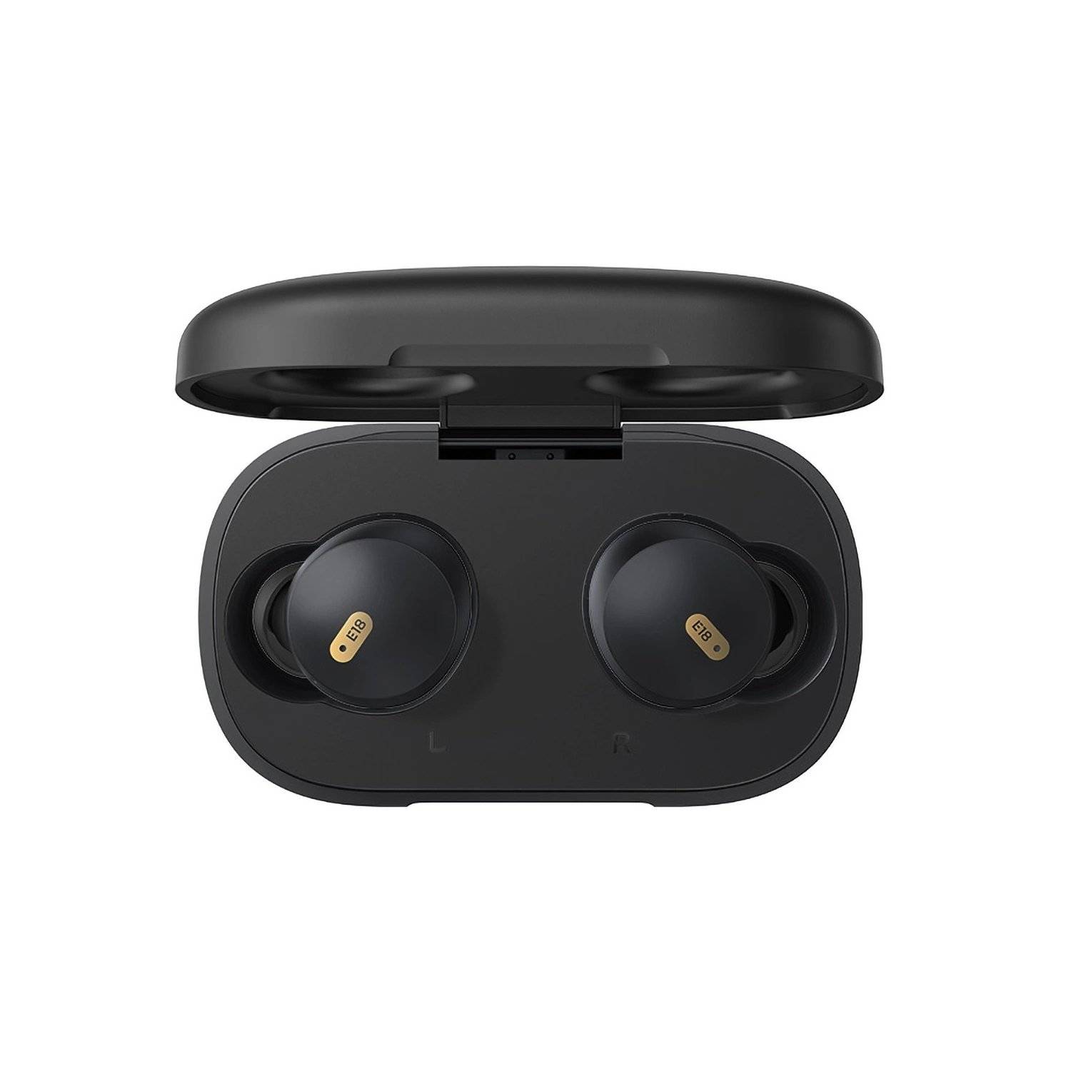 In-Ear-Kopfhörer Baseus Bowie E18 kabellose TWS ENC IPX4 Kopfhörer Bluetooth 5.3 Schwarz