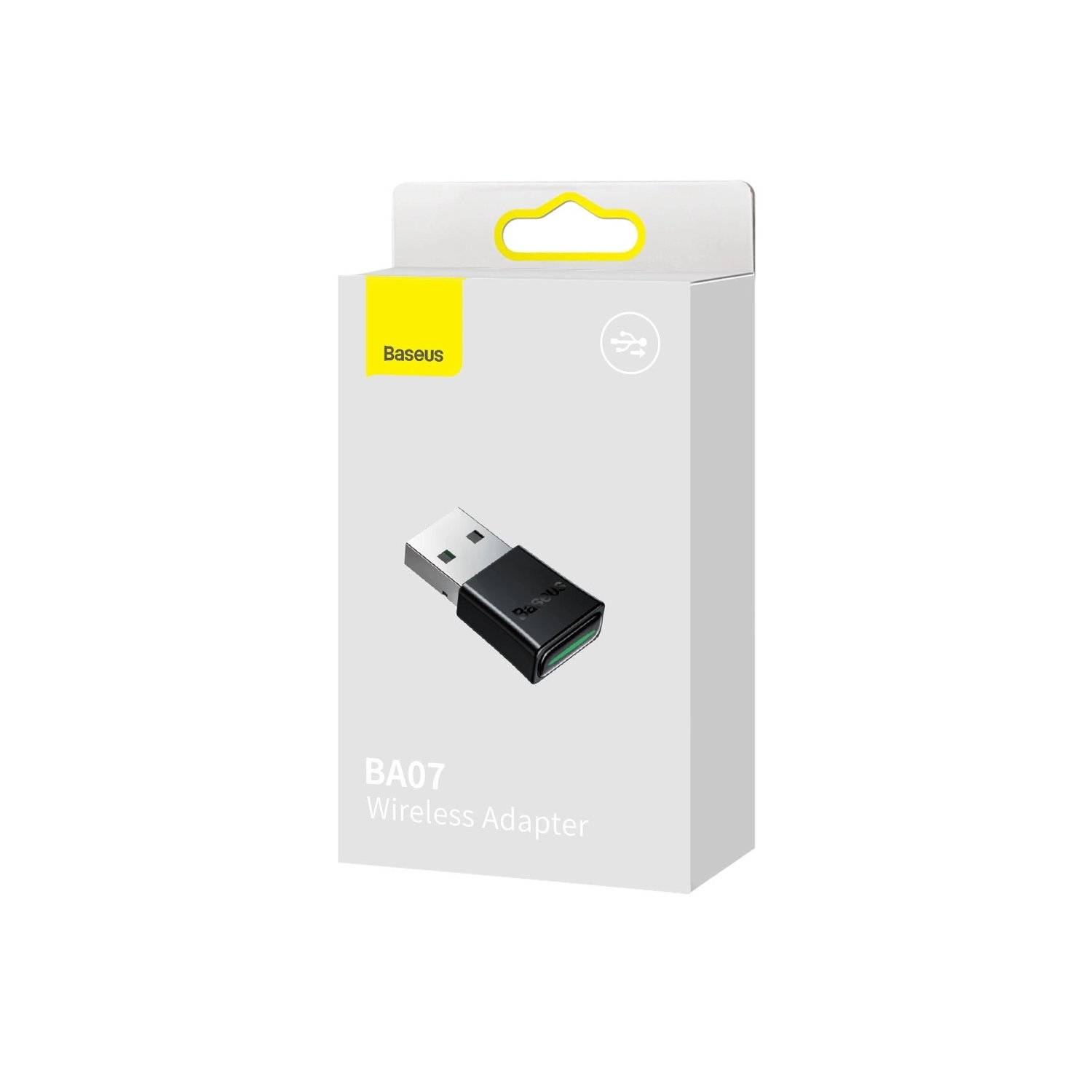 Baseus BA07 Bluetooth-USB-Adapter – Schwarz - Bluetooth 5.3