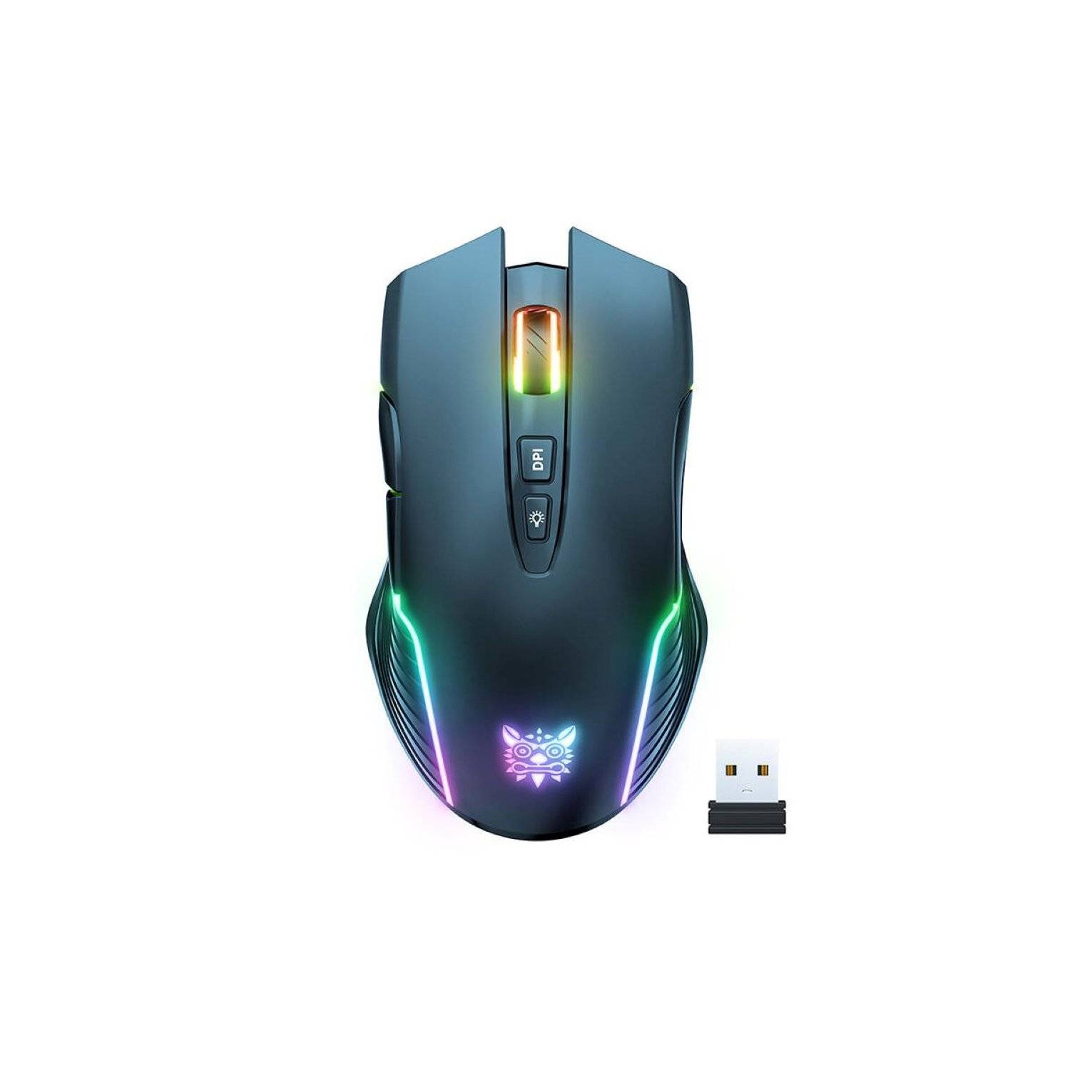 ONIKUMA CW905 Gaming Maus Schwarz - Bluetooth Maus - Gaming ohne Kabel