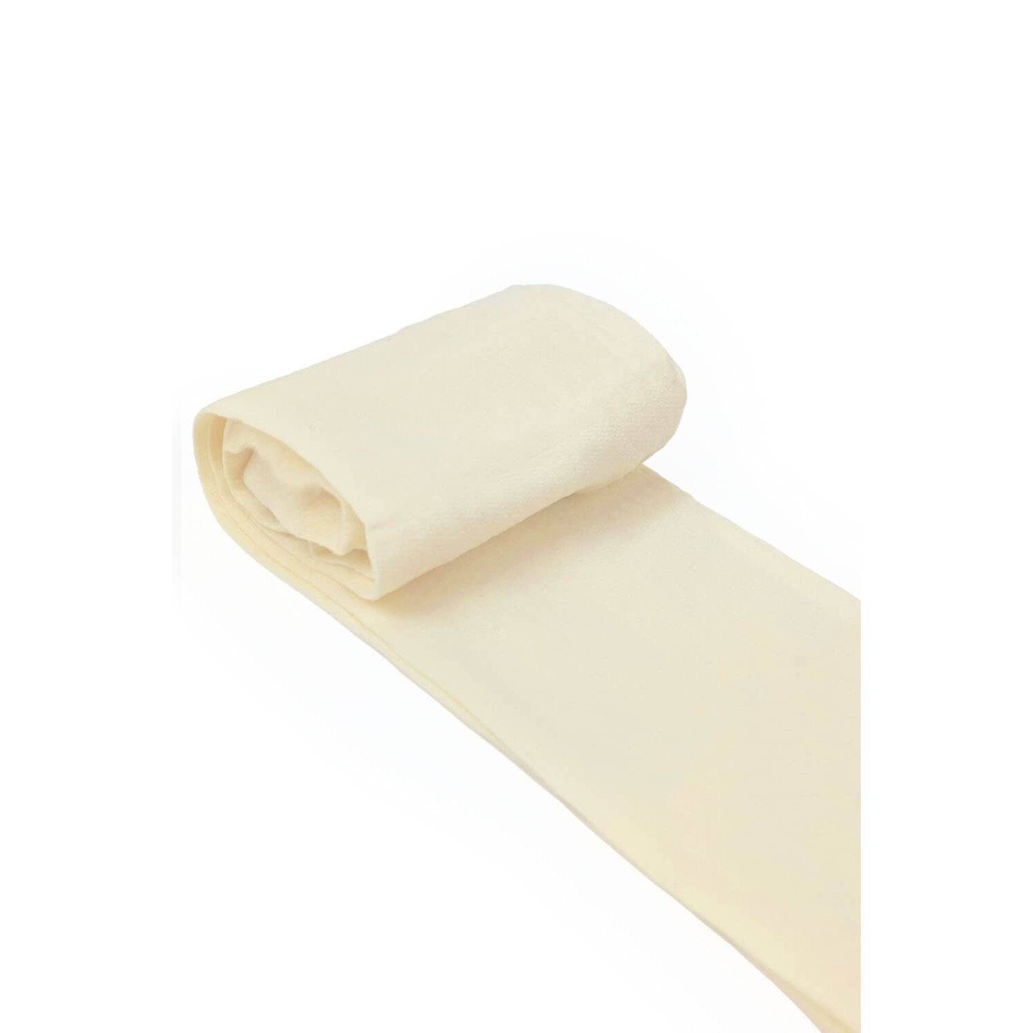 Strumpfhosen 60 DEN für Mädchen Tights bequeme und strapzierfähige Strümpfe aus Mikrofaser Ecru 122/128