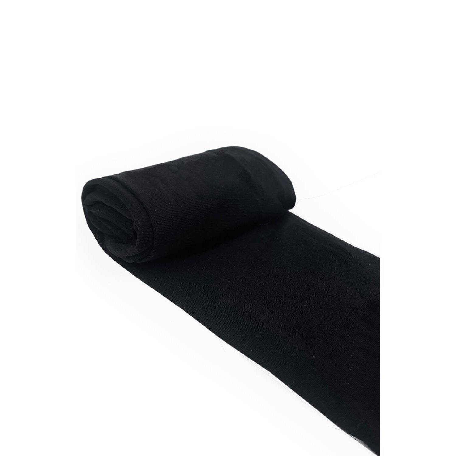 Strumpfhosen 60 DEN für Mädchen Tights bequeme und strapzierfähige Strümpfe aus Mikrofaser Schwarz 134/140