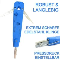 LSA Auflegewerkzeug Auflegewerkzeug für Krone LSA+ Leisten Tool Anlegewerkzeug Werkzeug Punch Down Netzwerk PC DSL LSA Auflegewerkzeug Auflegewerkzeug für Krone LSA+ Leisten Tool Anlegewerkzeug Werkzeug Punch Down Netzwerk PC DSL