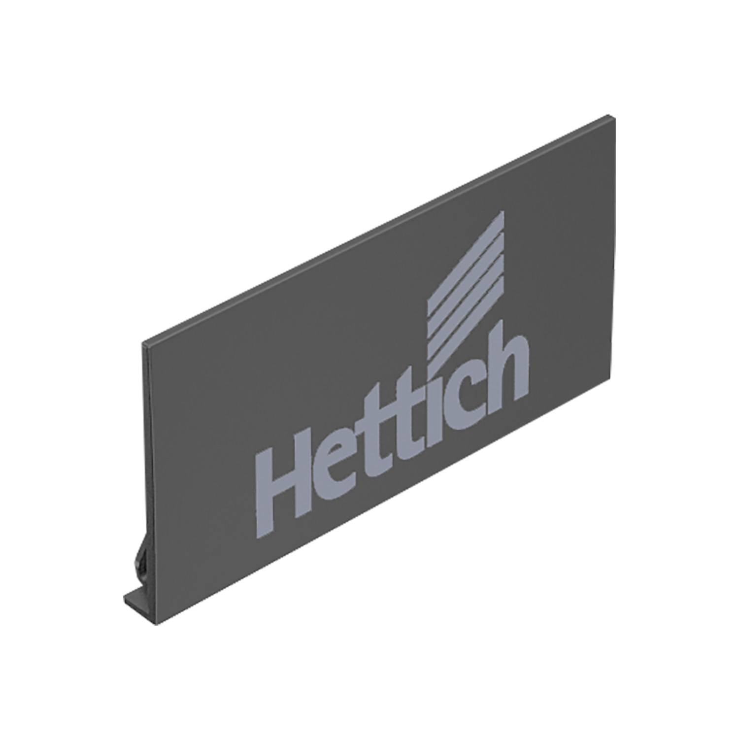 AvanTech YOU Brandingclip, anthrazit mit Hettich Logo
