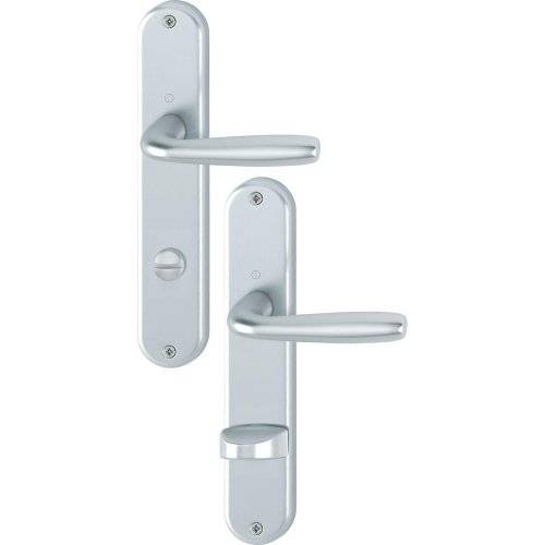 Hoppe Drückergarnitur Maribor 1766/3022P, LS, WC/S78/8 (5), DR, F1, TS 40-50, o.