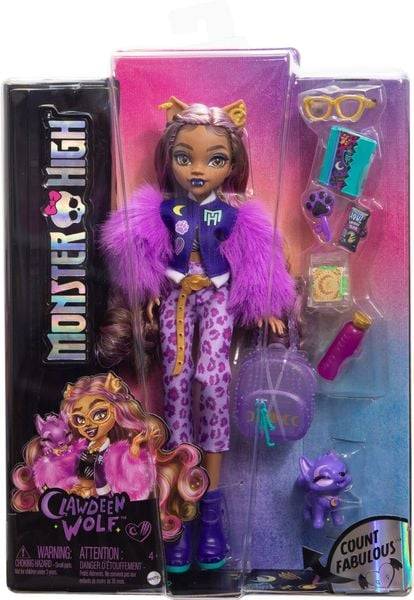 Monster High Clawdeen Puppe