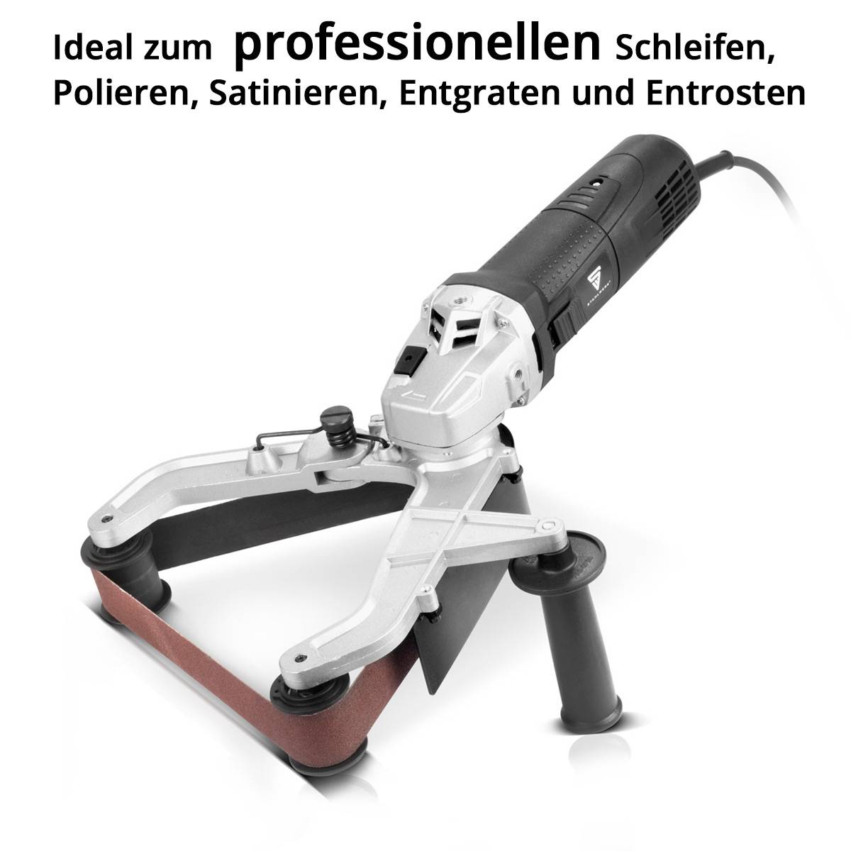 STAHLWERK Rohrbandschleifer RS-1300 ST mit 1.300 W und 1.100 - 3.200 U/min