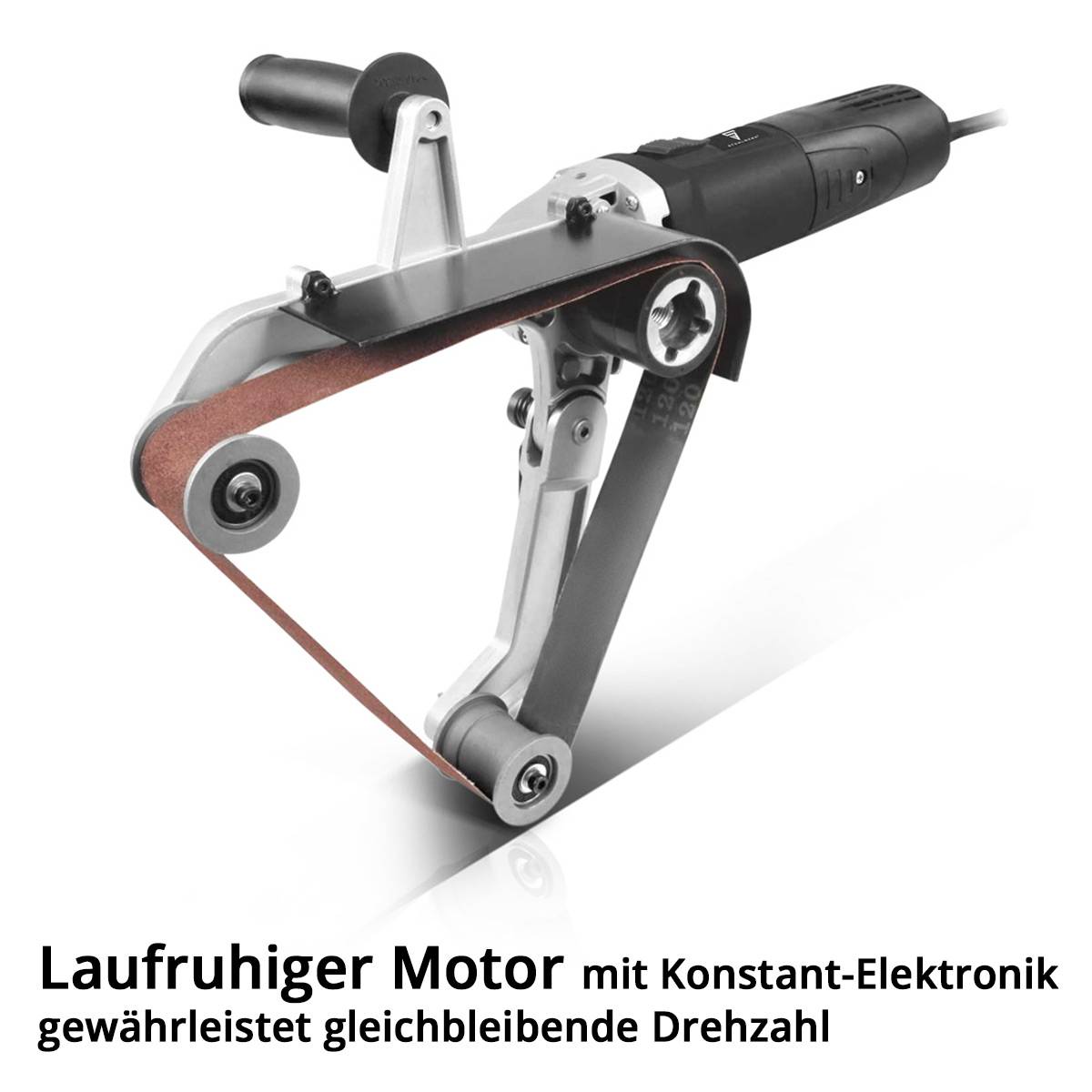 STAHLWERK Rohrbandschleifer RS-1300 ST mit 1.300 W und 1.100 - 3.200 U/min