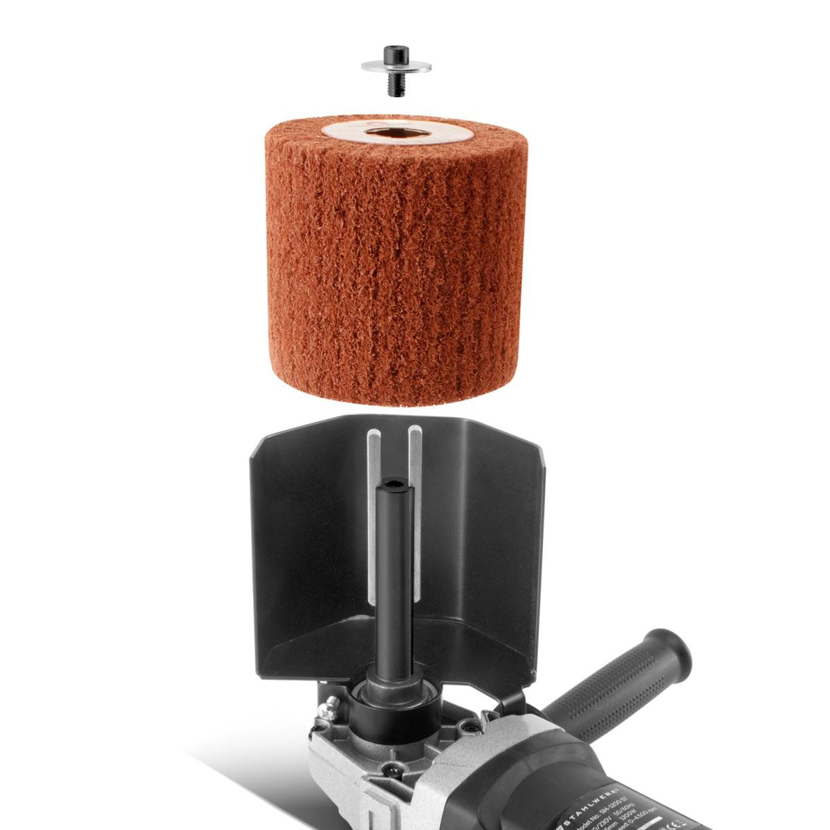 STAHLWERK Satiniermaschine SM-1500 ST mit 1.500 W Leistung und 600 - 3.200 U/min