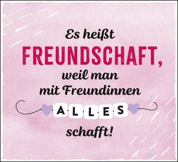 Beste Freundinnen sind schwer zu finden. Denn die allerbeste gehört bereits mir