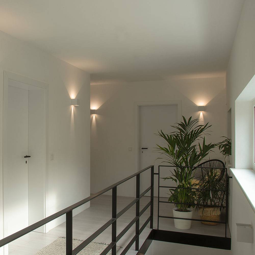 DOTLUX LED-Wandleuchte BEAMO 10W 3000K anthrazit