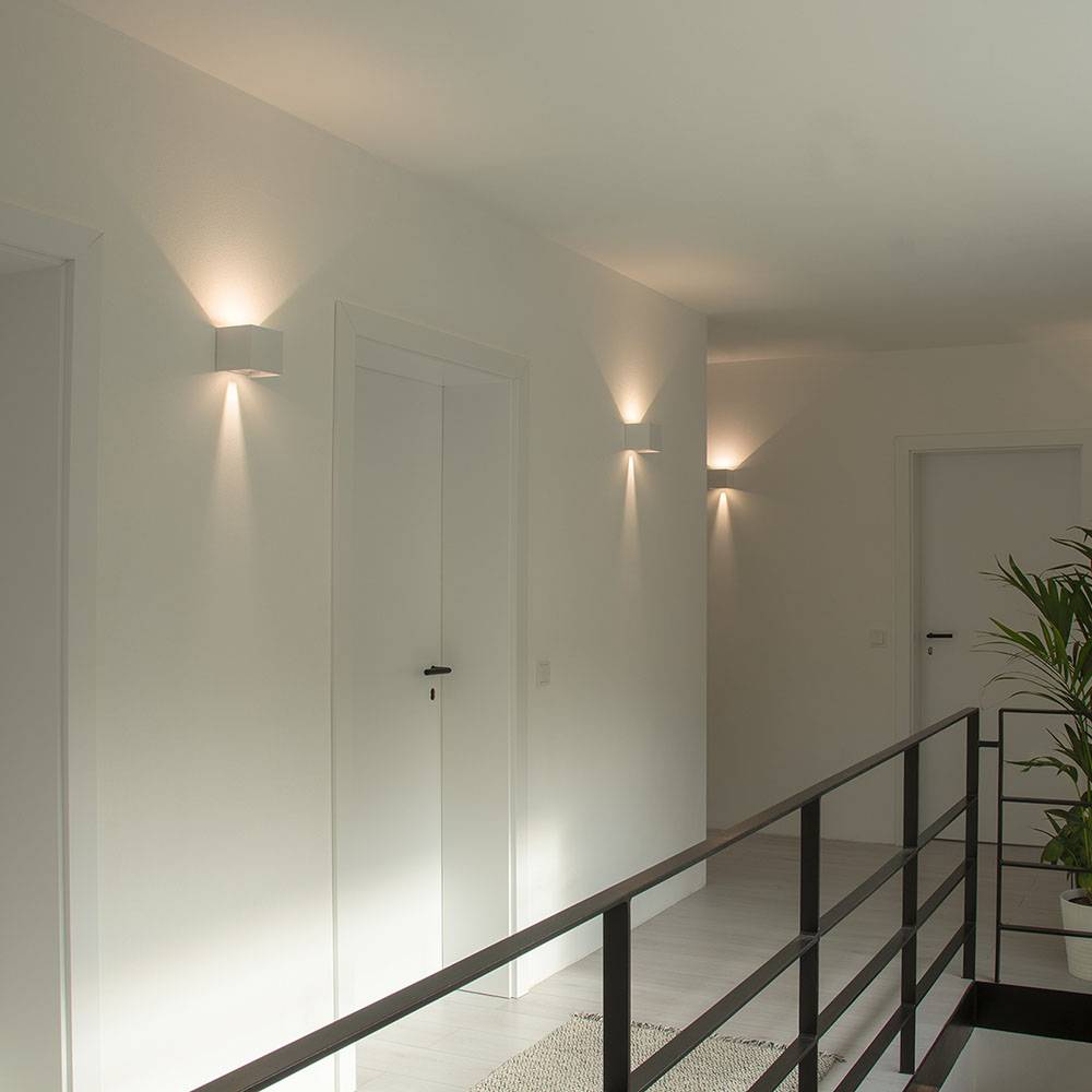 DOTLUX LED-Wandleuchte BEAMO 10W 3000K anthrazit