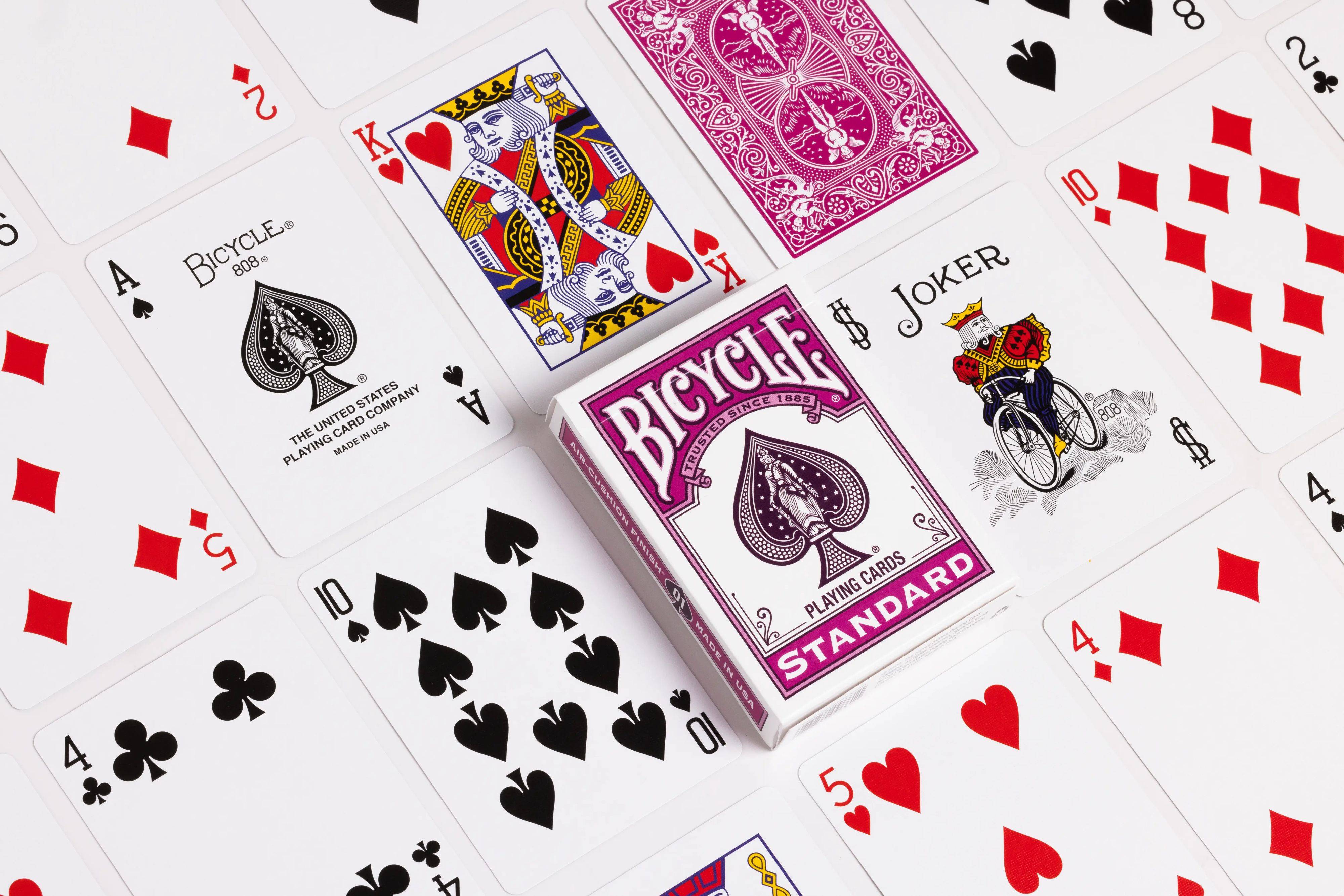 Bicycle® Kartendeck - Color Series Berry Kartenspiel Spielkarten Pokerkarten