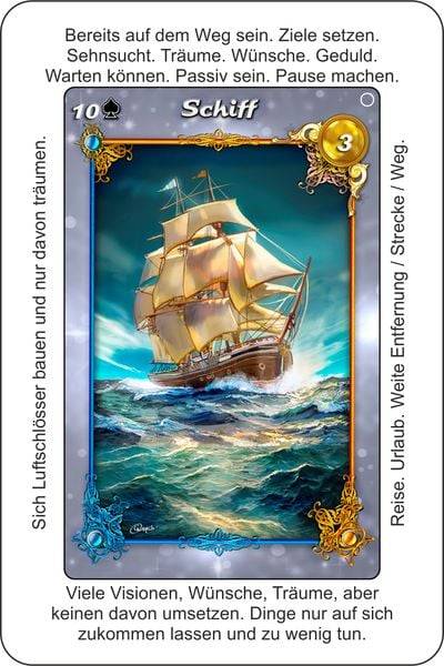 Lenormandkarten Licht und Schatten - Positive und negative Lenormand-Deutung auf jeder Karte (3.Auflage)