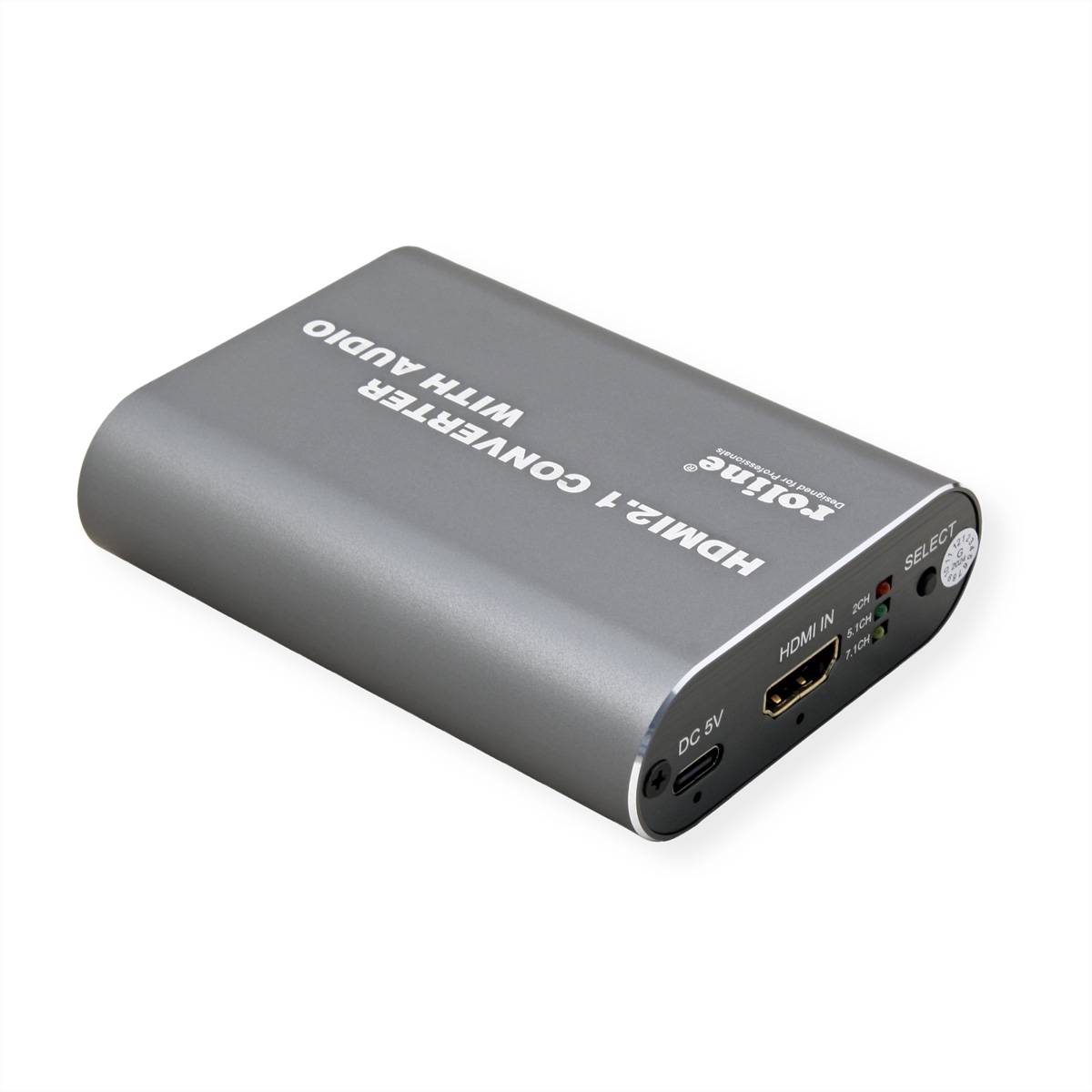 ROLINE HDMI 8K Audio Extraktor, LPCM 7.1