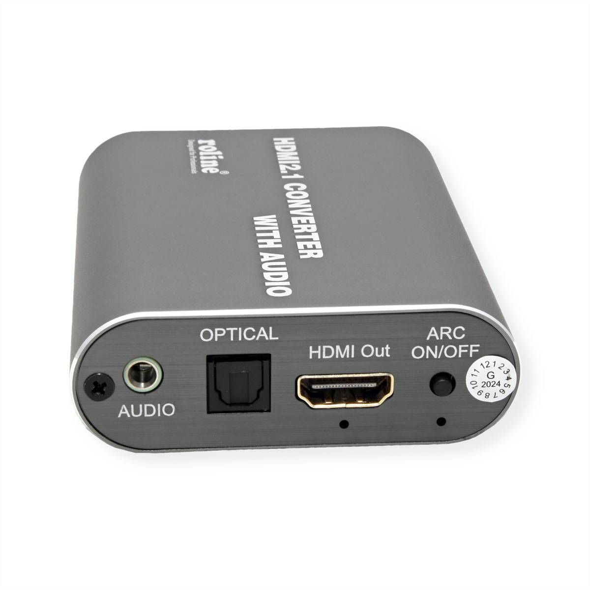 ROLINE HDMI 8K Audio Extraktor, LPCM 7.1