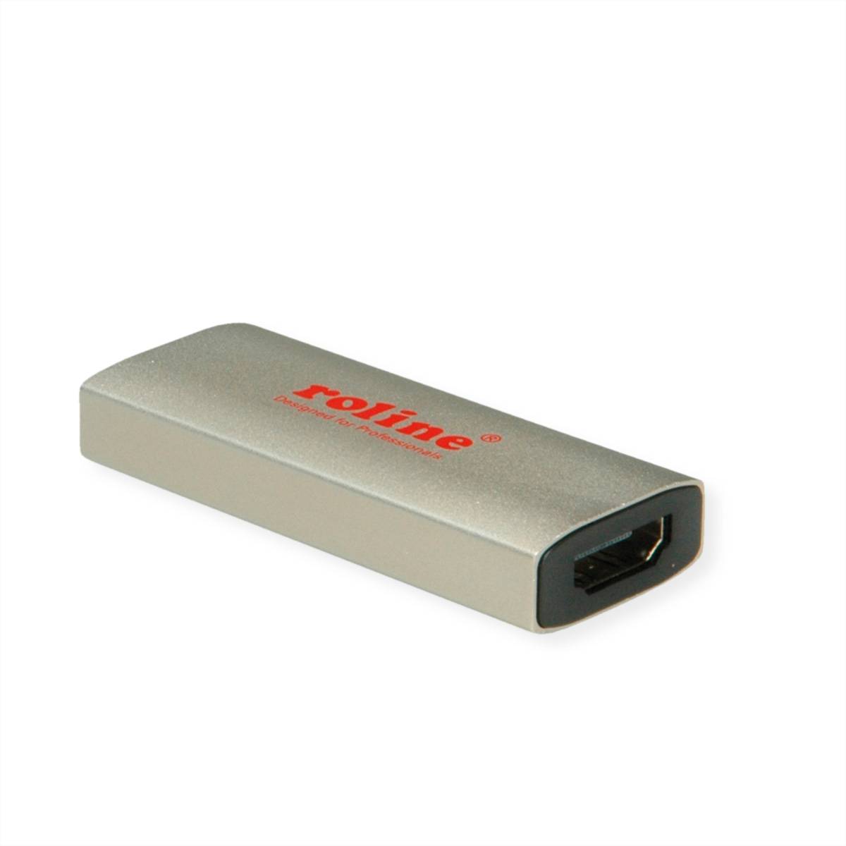 Kompakter silberner USB-Adapter mit 
