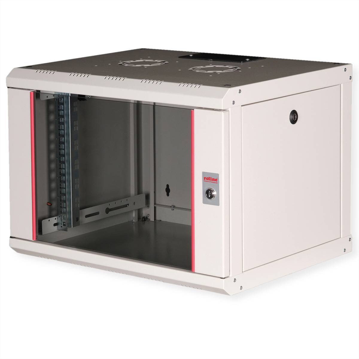 ROLINE 19-Zoll Wandgehäuse Pro 7 HE, 600x450 BxT grau