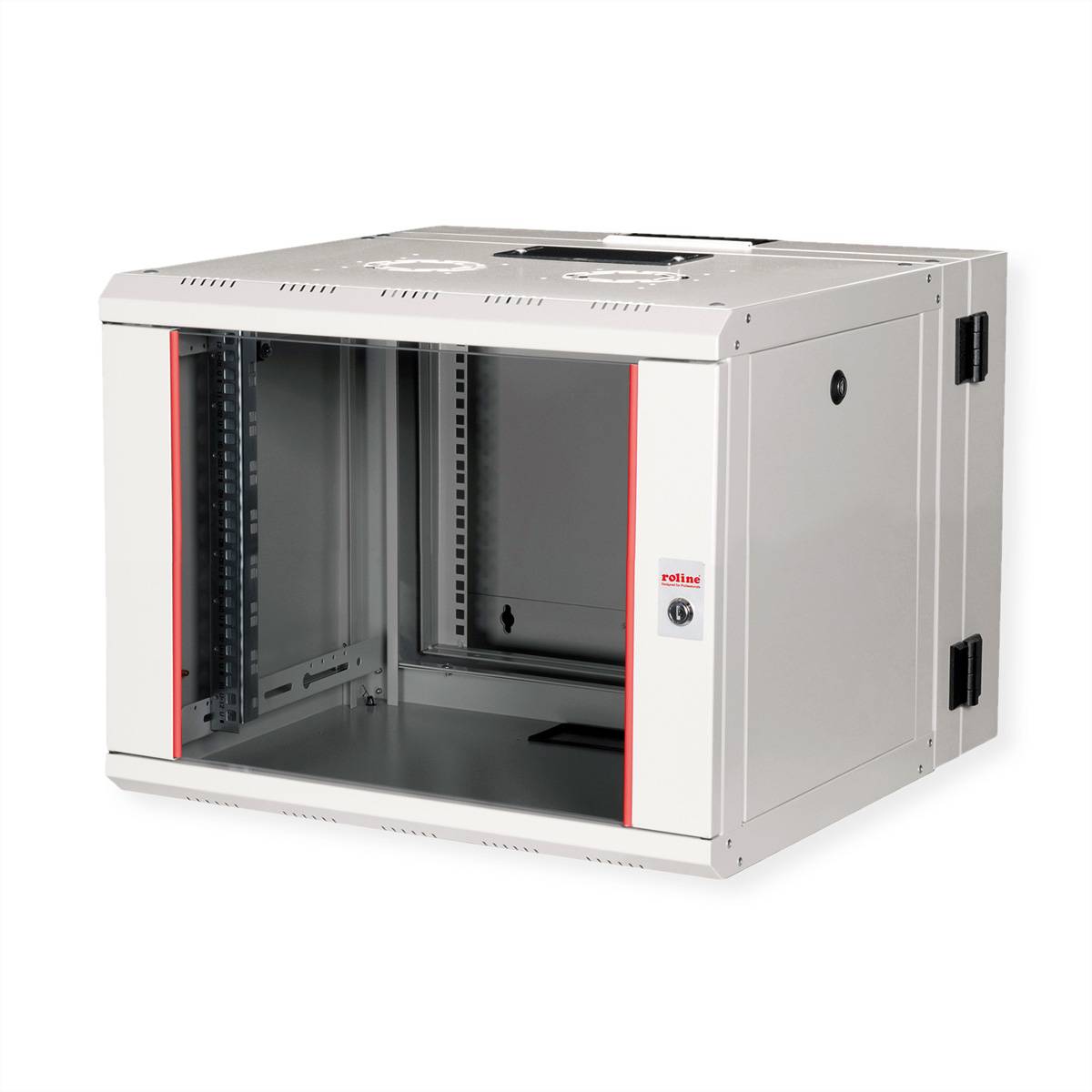 ROTRONIC-SECOMP - Roline Pro - Schrank Netzwerkschrank - 2-teilige drehbare, 600 x 600 mm (B x T)