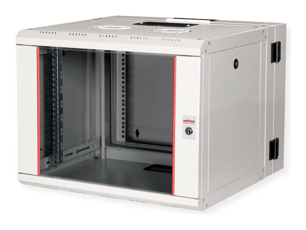ROTRONIC-SECOMP - Roline Pro - Schrank Netzwerkschrank - 2-teilige drehbare, 600 x 600 mm (B x T)