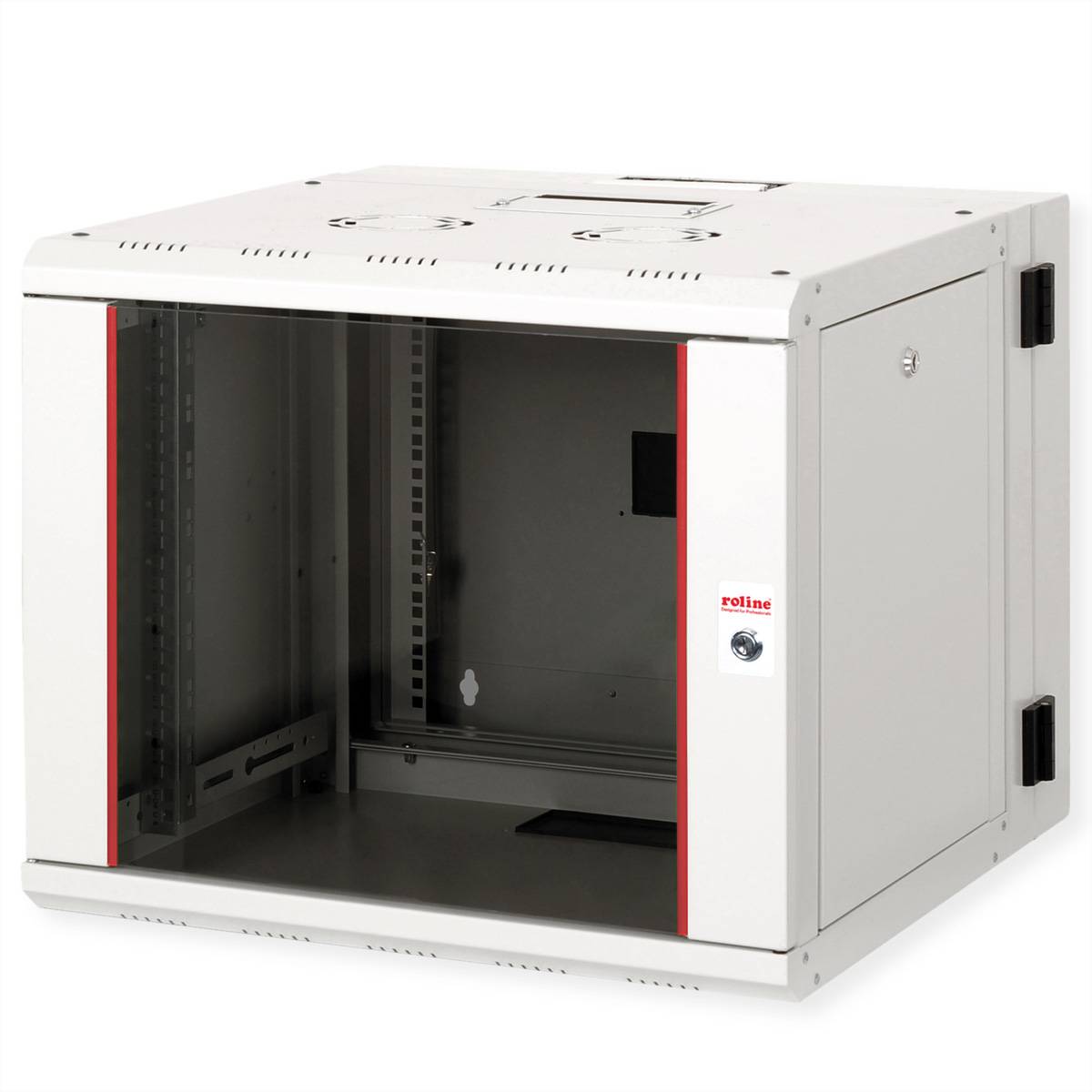 ROTRONIC-SECOMP - Roline Pro - Schrank Netzwerkschrank - 2-teilige drehbare, 600 x 600 mm (B x T)