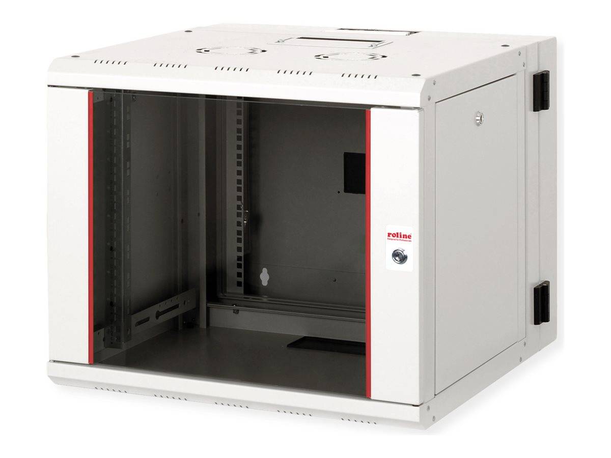 ROTRONIC-SECOMP - Roline Pro - Schrank Netzwerkschrank - 2-teilige drehbare, 600 x 600 mm (B x T)