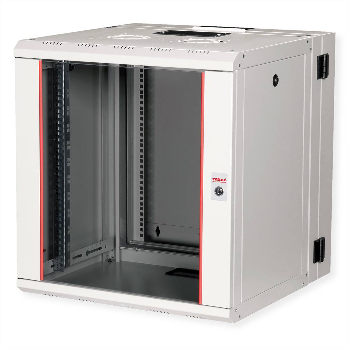 ROTRONIC-SECOMP - Roline Pro - Schrank Netzwerkschrank - 2-teilige drehbare, 600 x 600 mm (B x T)