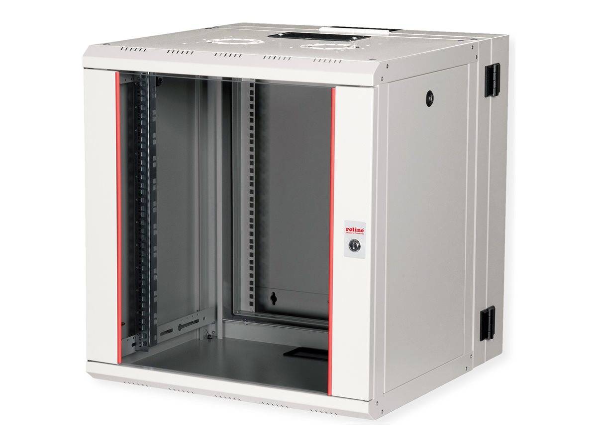 ROTRONIC-SECOMP - Roline Pro - Schrank Netzwerkschrank - 2-teilige drehbare, 600 x 600 mm (B x T)