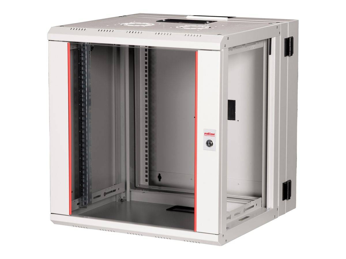 ROTRONIC-SECOMP - Roline Pro - Schrank Netzwerkschrank - 2-teilige drehbare, 600 x 600 mm (B x T)