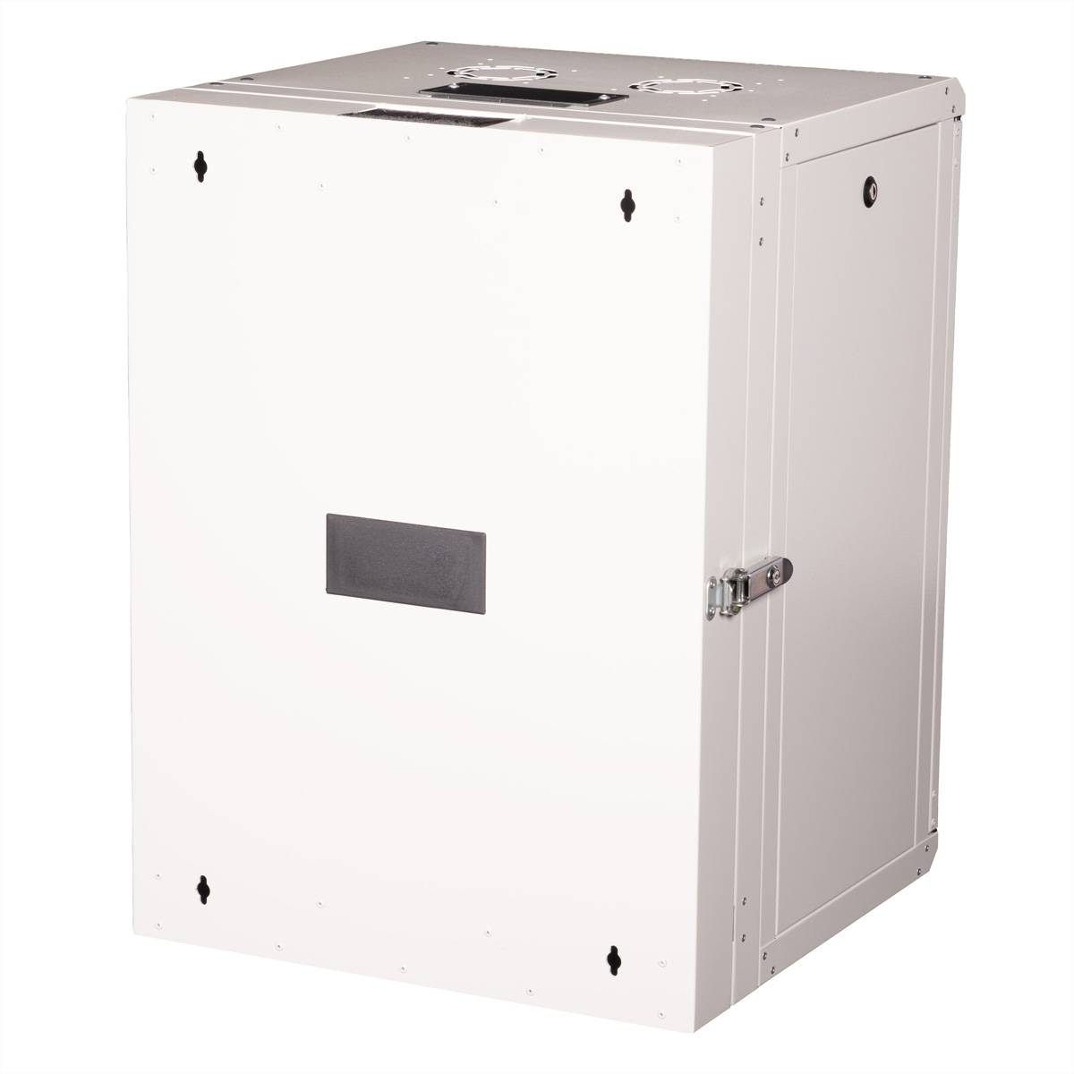 ROLINE 19-Zoll Wandgehäuse Pro 16 HE, 600x600 BxT zweiteilig schwenkbar grau