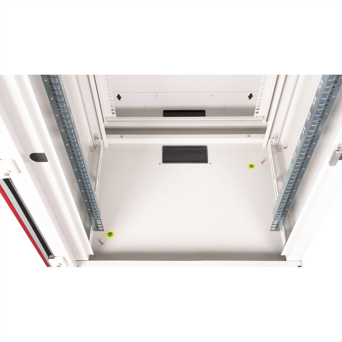 ROLINE 19-Zoll Wandgehäuse Pro 20 HE, 600x600 BxT zweiteilig schwenkbar grau