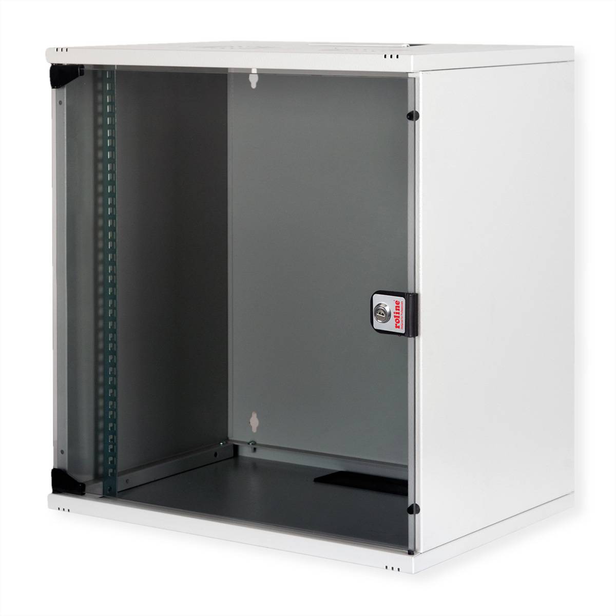 ROTRONIC-SECOMP - Roline Basic - Gehäuse - kit, 540x400 WxD - geeignet für Wandmontage - RAL 7035, Hellgrau - 12U - 48.3