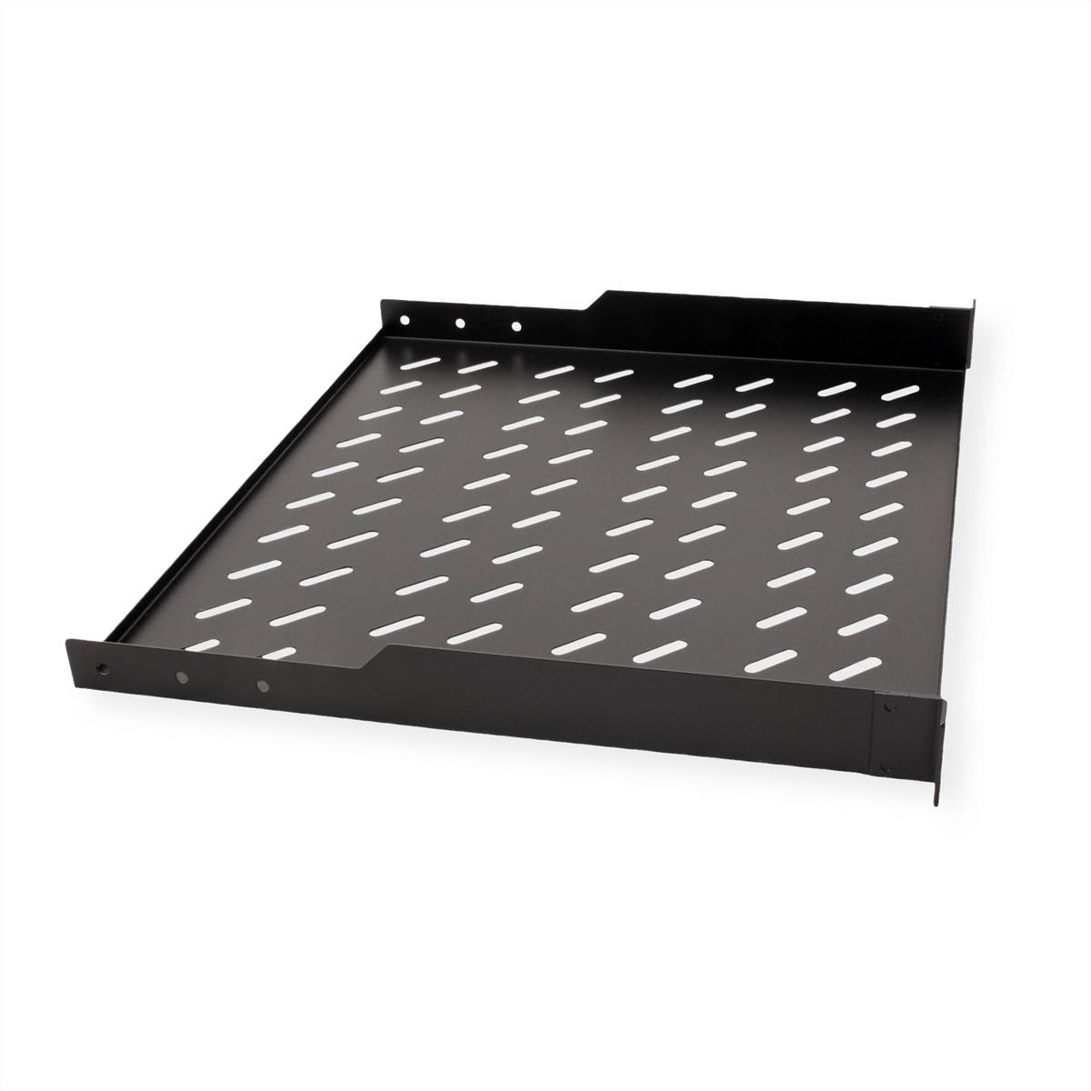 Roline - Rack - Regal - 400 mm tief, Tragfähigkeit 15 kg - RAL 9005, Jet Black - 1U - 48.3 cm (19"")